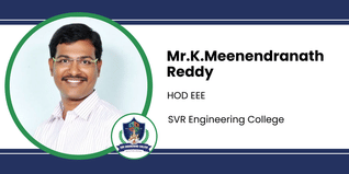 SVR Engineering College, HOD EEE: Mr.K.Meenendranath Reddy Interview